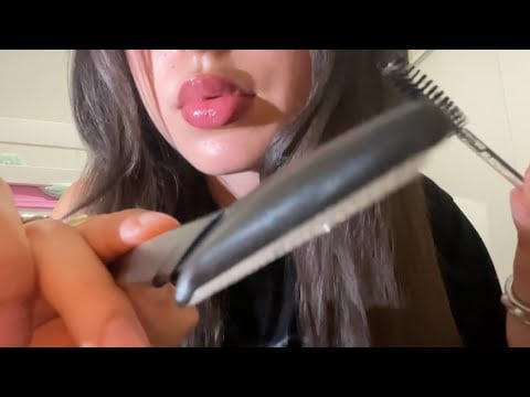 ASMR Doing Your Eyebrows And Actually Touching The Camera 