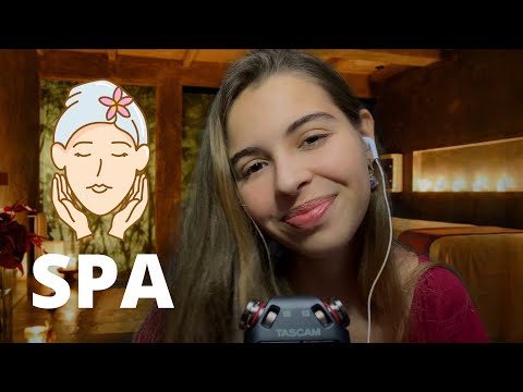 ASMR SPA NO SEU ROSTO 🧖‍♀️ | Camera Touching e Sons de Cremes