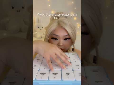 IF WE CHOOSE THE SAME COLOR YOU'RE OUT | ASMR GAME #asmr
