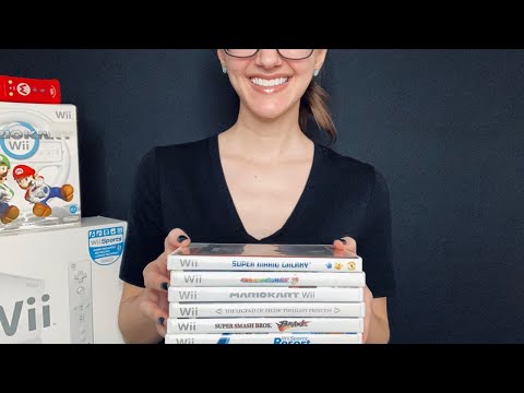 ASMR Game Store Roleplay l Nintendo Wii (Soft Spoken)