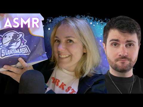 ASMR FR 🍔 Je teste les burgers STARSMASH de @Amixem (dégustation et sons sympas pour te détendre)