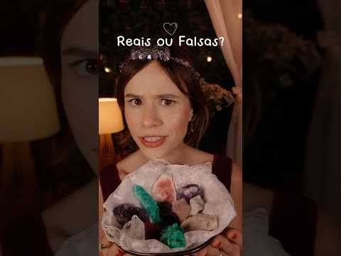 ASMR Reais ou Falsos? Qual você acerta? 🟣⚫💎🤍💜