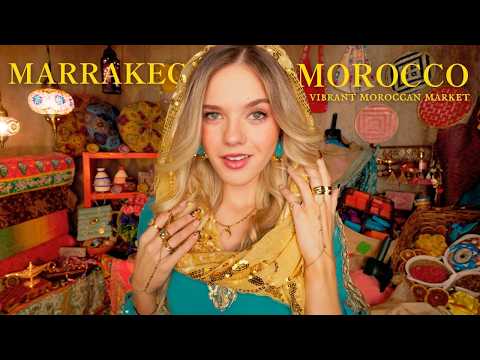 ASMR Moroccan Market Roleplay 🇲🇦🐫 Immersive Tingles In Marrakech 🌙✨