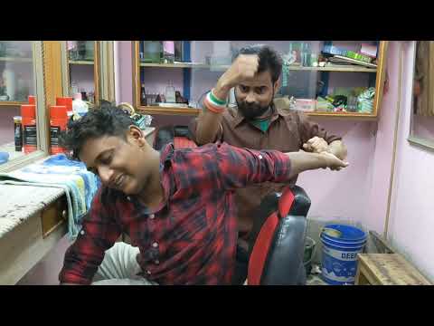 Powerful Head & Body massage with Back body & Neck cracking | Indian ASMR