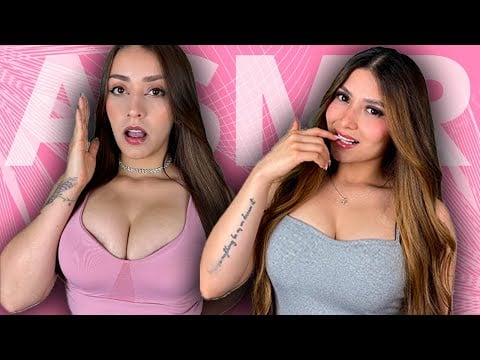 Dos GEMELAS Te Miman y llena de besos Hasta Hacerte Dormir 😴💕 | ASMR Relajante