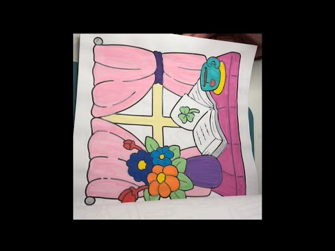Asmr coloring and scrambling