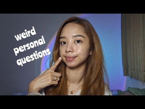 ASMR asking you weird and personal questions (Indonesian & English whispering)