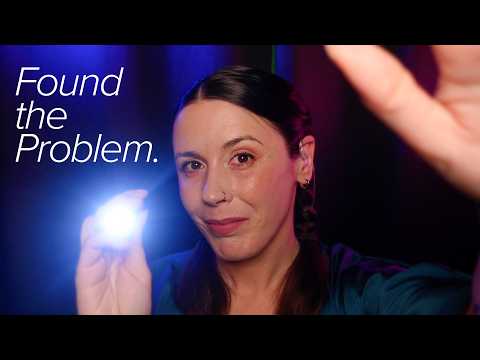 ASMR Energy Extraction Eye Exam ✨ Hypnotic Reiki Light Triggers