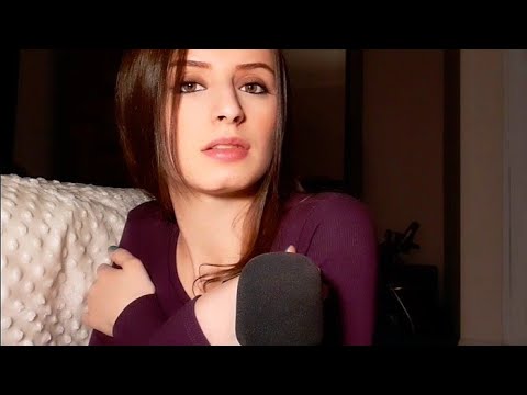 ASMR ♥ Shirt Scratching & Hair Brushing