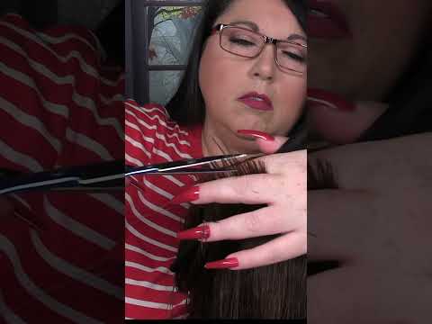 ASMR Haircut (NO TALKING) #shorts