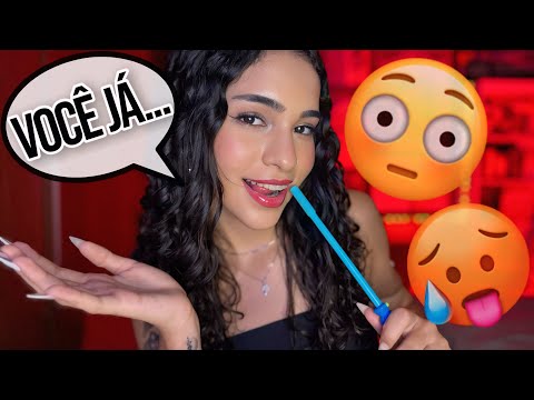 ASMR | FAZENDO PERGUNTAS DESCONFORTÁVEIS SOBRE A SUA PERSONALIDADE! 🌀