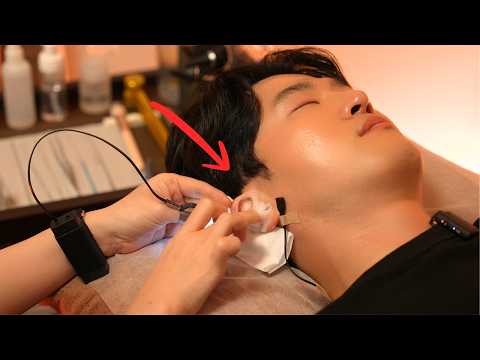 ASMR 코 골며 잠들어버린 인생 최고의 도쿄 귀청소샵