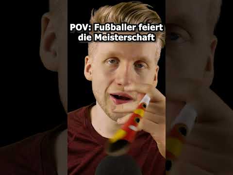 ASMR - POV: Fußballer feiert die Meisterschaft! #shorts #asmr #roleplay #deutscheasmr
