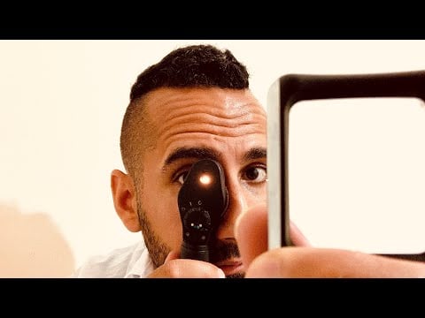ASMR Eye Floaters Investigation (role play)