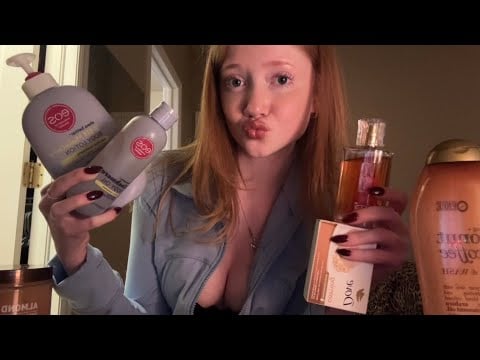 asmr - my fav hygiene products | how to smell good all day