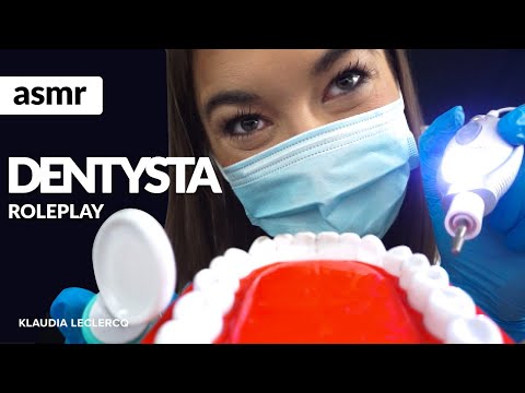 ASMR po polsku DENTYSTA! ROLEPLAY