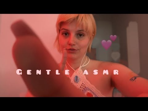 💗 Soft-Spoken Positive Affirmations & Gentle Lens Touching | Laid-Back ASMR 💫