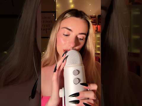 ASMR inaudible whispering 🤫💗 #asmr #inaudiblewhispering