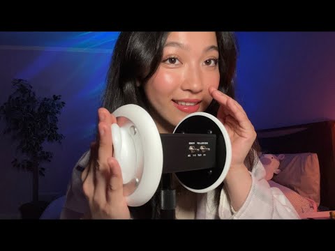 ASMR Deep Breathing in your Ears & Ear Rubbing Tapping Massage 💆🏻‍♀️