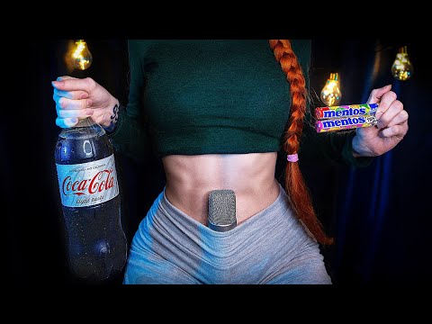 STOMACH SOUNDS | MENTOS + DIET COKE 🥤