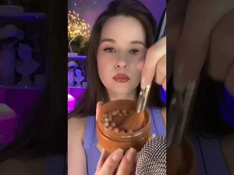 ASMR Макияж припудрю тебя Makeup Pearls