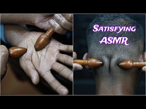 Deep Sleep ASMR: Wooden Sticks & Ear Massage for Relaxation | Wooden Stick Magic for Stress Relief