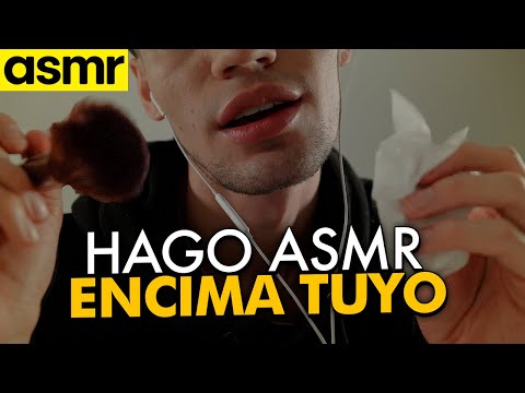 asmr dormir atencion personal para dormir | estoy encima tuyo | mol asmr español