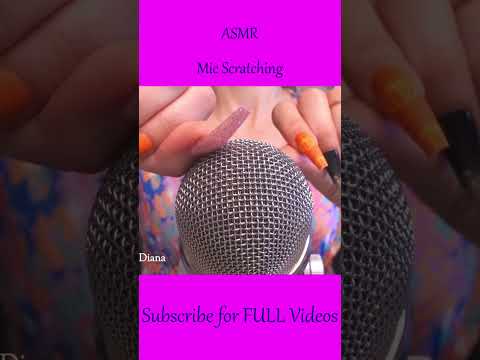 Mic Scratching without Cover ❤️ #asmr #shorts