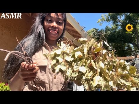 ASMR| In The Nature Doing ASMR 🌻✨ 