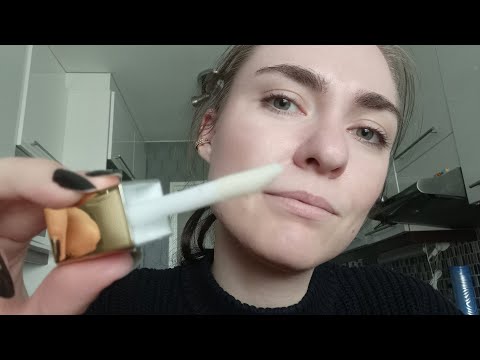 ASMR- Målar dina läppar roleplay💋(swedish)
