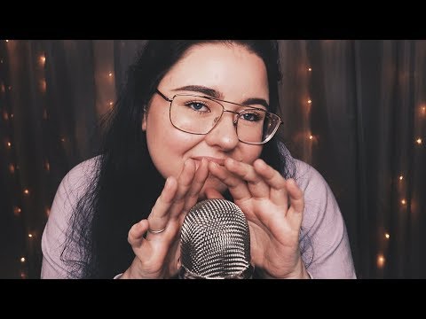 ASMR Avslappnande skolpepp & massa finger fluttering!