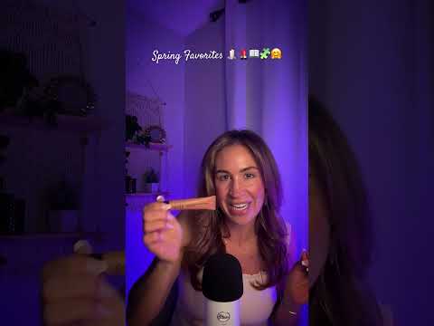 These are a few of my spring favorites 🤗 Check out the full list in my longform video 🕯️💄📖🧩💕