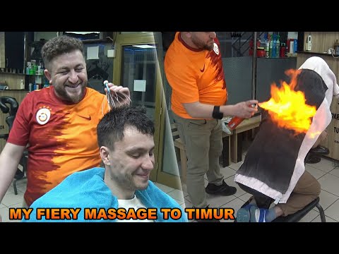 @timurdoctorovlive4602  INCREDIBLE FIERY CRACKS + Asmr head, back, neck, ear, face, foot, leg massage