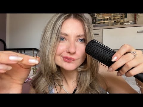 ASMR | personal attention that really brings you to sleep (doing your hair)💆🏼‍♀️💤 