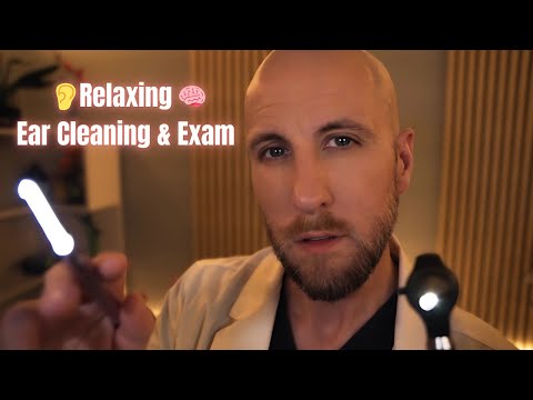 Ultimate ASMR Cranial Nerve Exam & Ear Cleaning for Deep Relaxation