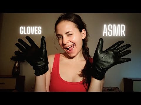 Leather gloves ASMR 🧤 Personal attention, face touching and more 💆‍♀️