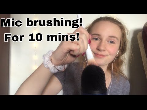 ASMR// MIC BRUSHING!! 🌸