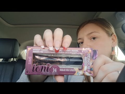 ASMR- Dollar Tree Haul in My Car- Rambling Lofi- Small Haul Show & Tell 