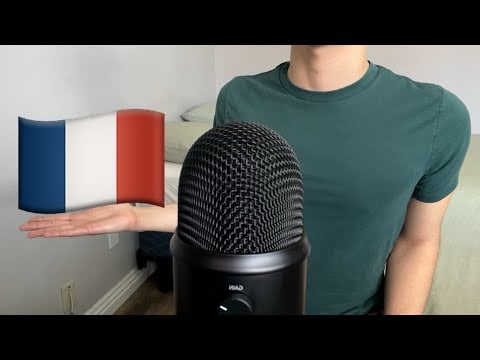 ASMR | My first ASMR video in French (ASMR en Français)