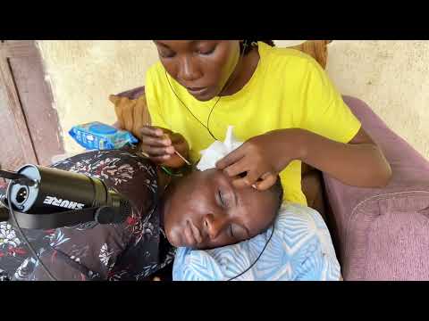 ASMR FACE NITPICKING AND SCALP SCRATCHING SLEEP TRIGGERS