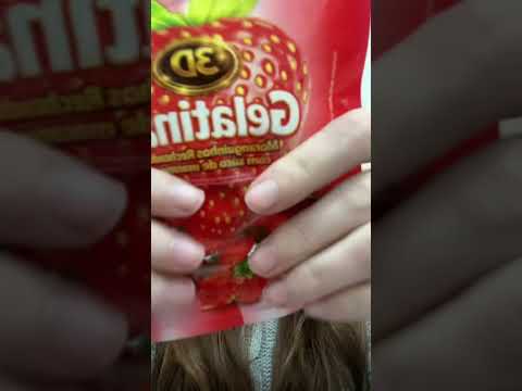 Asmr: sons de plástico de comida