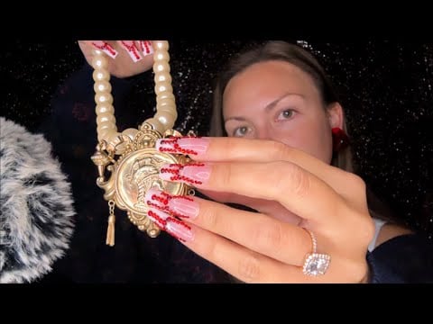 asmr/ JEWELRY I’ve made 👑💍 (and other goodies)