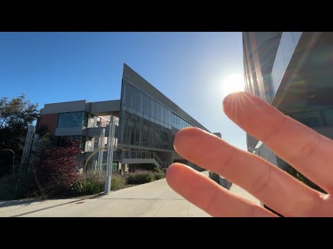 ASMR: Camera Tapping Around A College 📚👩🏼‍🎓
