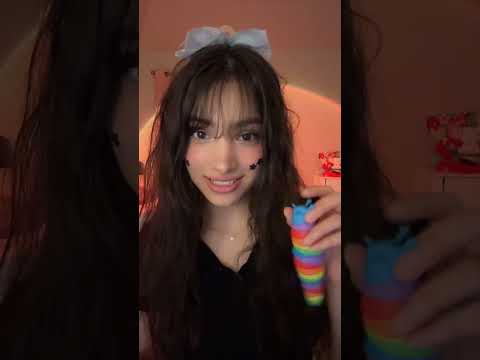 ASMR tell me the color lets do eye exam #asmr  #asmrsounds