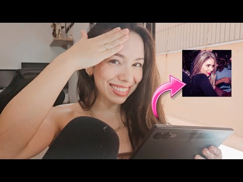REAGINDO A FOTOS MINHAS DE 2016 🫣 (ASMR)
