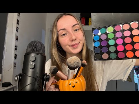 ASMR Doing Your Halloween Makeup🎃👻
