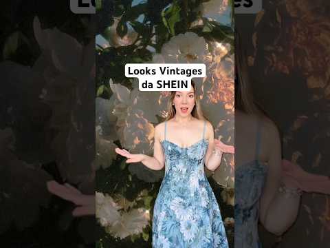 OLHEM ESSES LOOKS VINTAGES PERFEITOS Da SHEIN 😻😻😻