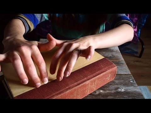 *INTENSE* Book Tapping & Scratching - Amsterdam Ambience Sounds ASMR (Non Talking)