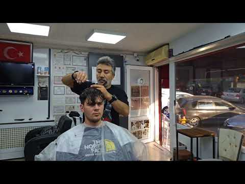 ASMR SCALP MASSAGE , HAIR TRIMMING AND BEARD SHAVE