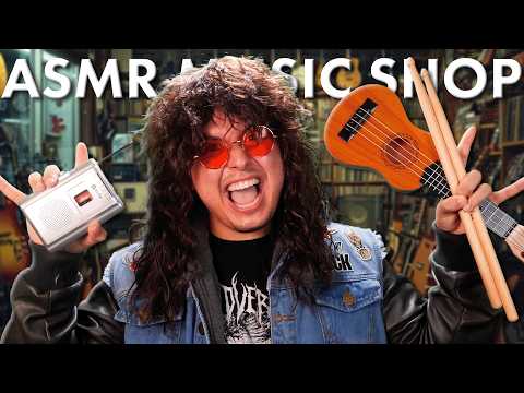 Randy the Rocker's Music Shop | Vinyl, Instruments, Headphones & MORE | ASMR Roleplay